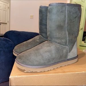 UGG Women’s Classic Short Boot Green - Size 8